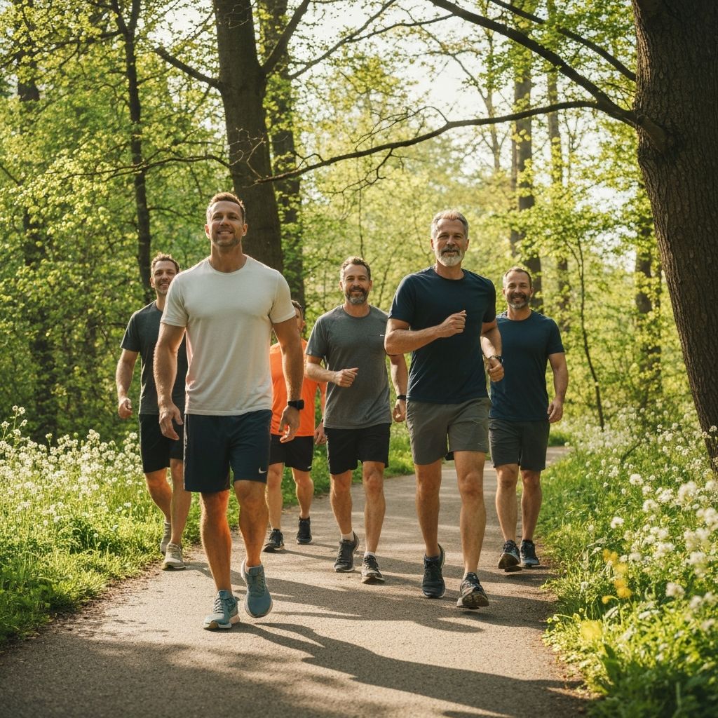 Aktiver Lebensstil für Männer
